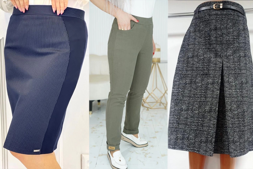 Женская одежда оптом: Юбки и брюки от Зеленодольской швейной фабрики